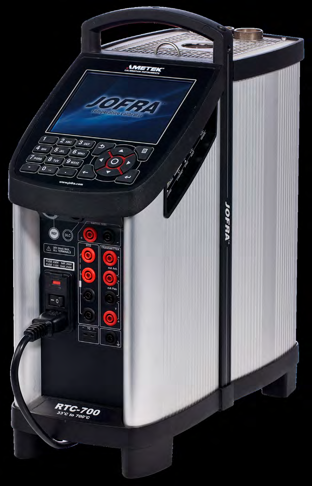 Сухоблочный калибратор температуры AMETEK Jofra RTC-700
